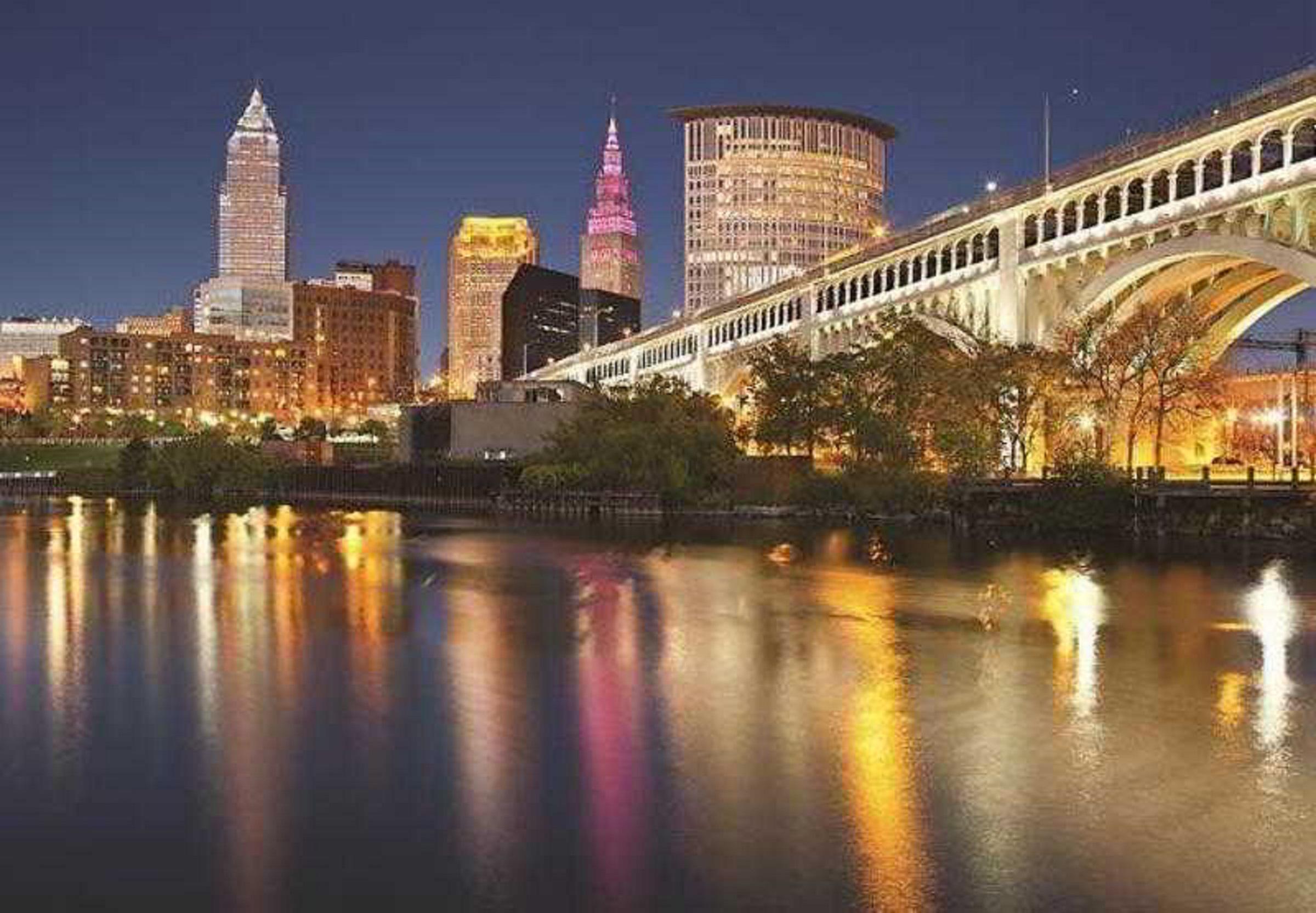 Hotel Wyndham Cleveland Airport Exterior foto